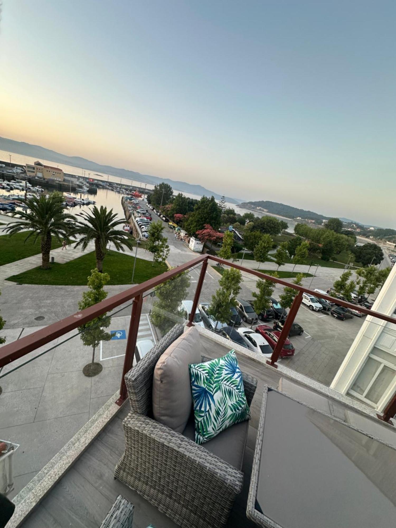 Atico Mirando O Mar Apartment Porto do Son Bagian luar foto
